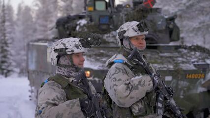 Abrigos antiaéreos finlandeses preparados para emergências