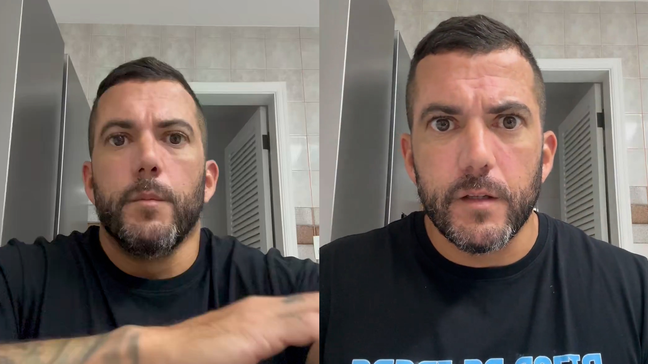 Deputado Sóstenes Cavalcante e Carlos Jordy em evento político