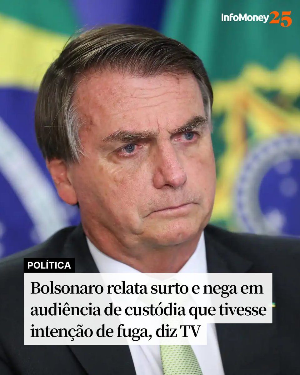 Bolsonaro em audiência de custódia, alegando surto