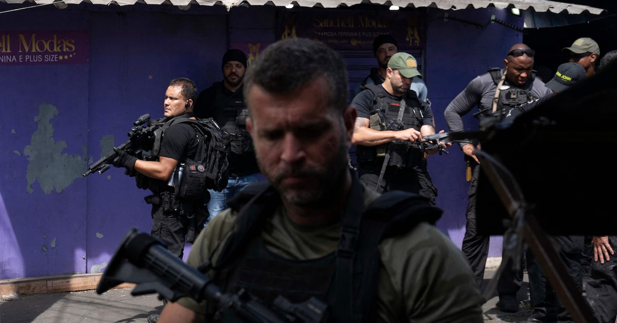Cinco Policiais Militares Presos por Suspeita de Crimes em Megaoperação Letal no Rio de Janeiro