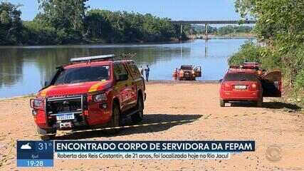 Cena do velório de Roberta em Caxias do Sul