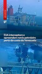 Navio petroleiro venezuelano interceptado por forças americanas