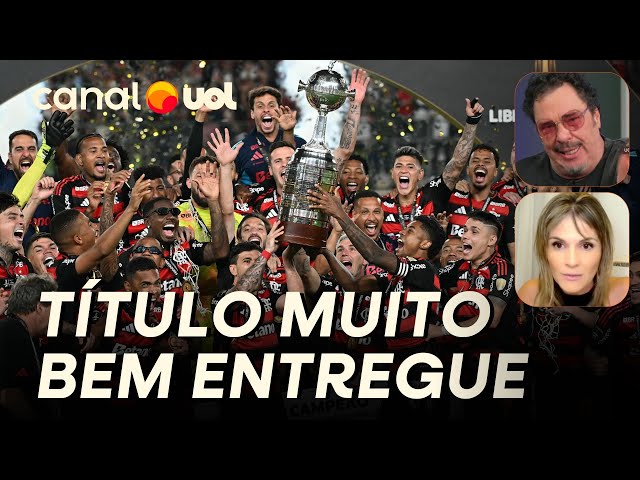 Danilo marcando o gol decisivo na final da Libertadores