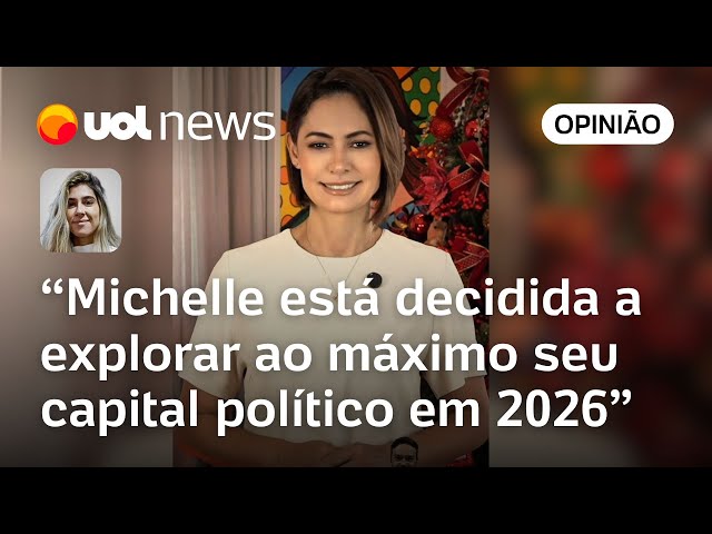 Letícia Casado analisando a estratégia política de Michelle