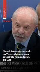 Discurso de Lula durante a cúpula do Mercosul