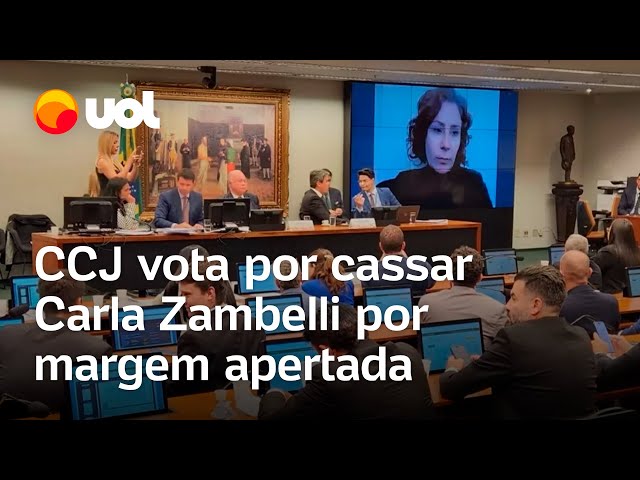 Sessão da CCJ com votação sobre Zambelli