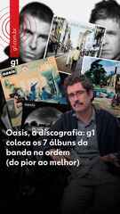 Noel e Liam Gallagher em performance icônica do Oasis