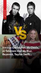 Público animado em show histórico do Oasis