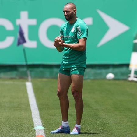 Abel Ferreira e Weverton na coletiva pré-final da Libertadores