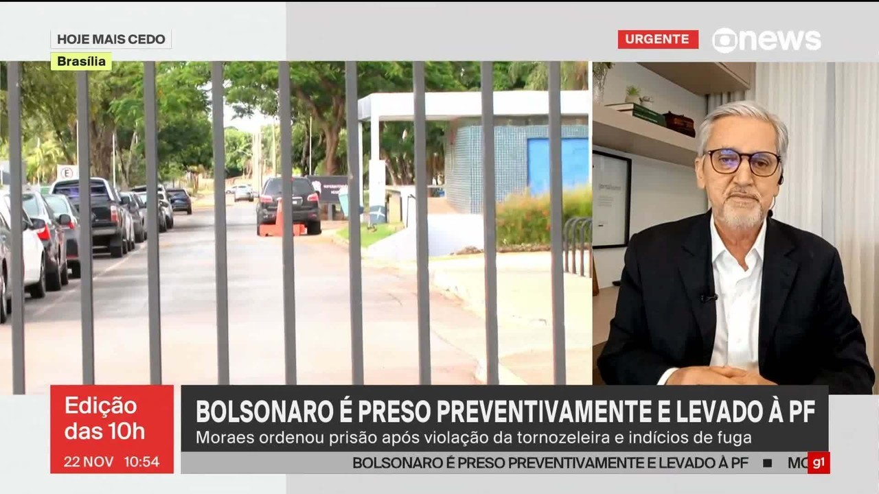 Pedido da PF à Noite e Violação da Tornozeleira: A Cronologia da Prisão de Jair Bolsonaro