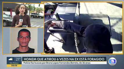 Cena do crime na pastelaria onde ocorreu a tentativa de feminicídio na Zona Norte de SP