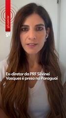 Foto de Silvinei Vasques durante sua detenção pelas autoridades paraguaias