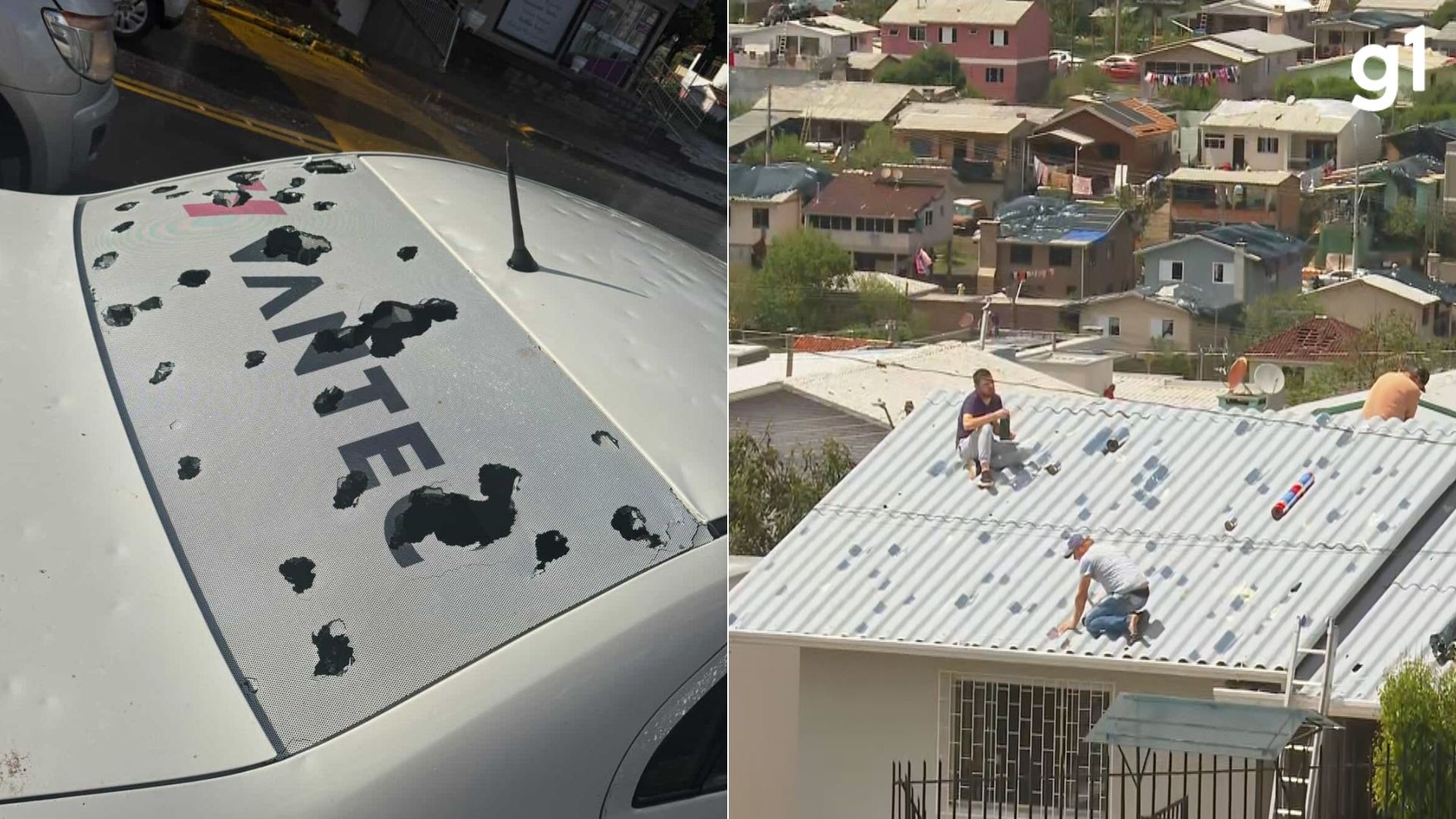 Queda de Granizo Devasta Erechim: Telhados Destruídos e Prejuízos na Agricultura do Rio Grande do Sul