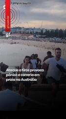 Local do ataque a tiros na praia de Bondi, Sydney