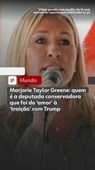 Marjorie Taylor Greene em discurso no Congresso