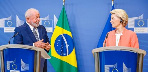 União Europeia reafirma compromisso com acordo Mercosul-UE em carta ao presidente Lula