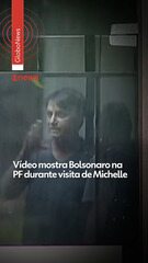 Imagens da chegada de Michelle à Superintendência da PF