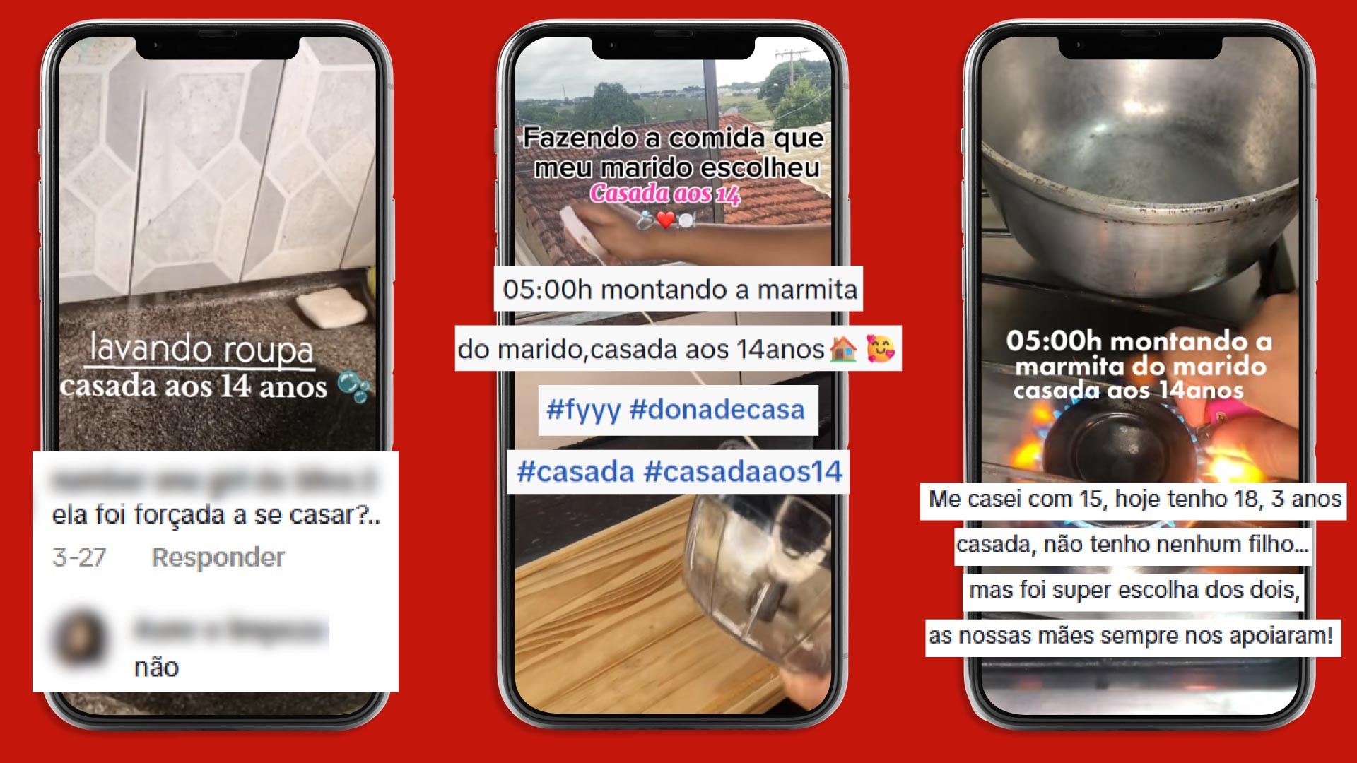 Vídeos no TikTok Romantizam Rotina Conjugal de Meninas Adolescentes
